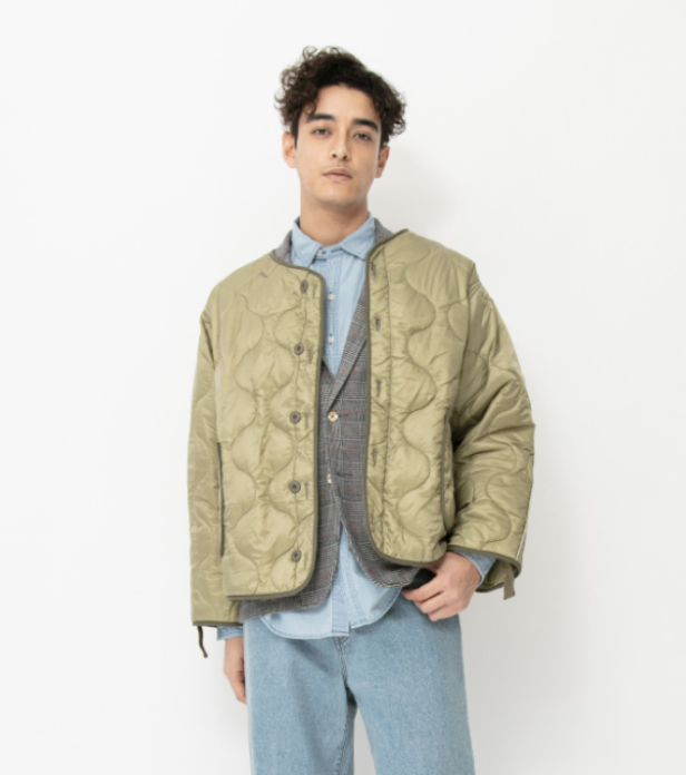 【10月中旬入荷次第お届けのご予約】TOP KHAKI トップカーキ / M65　LINER PARKA SHORT