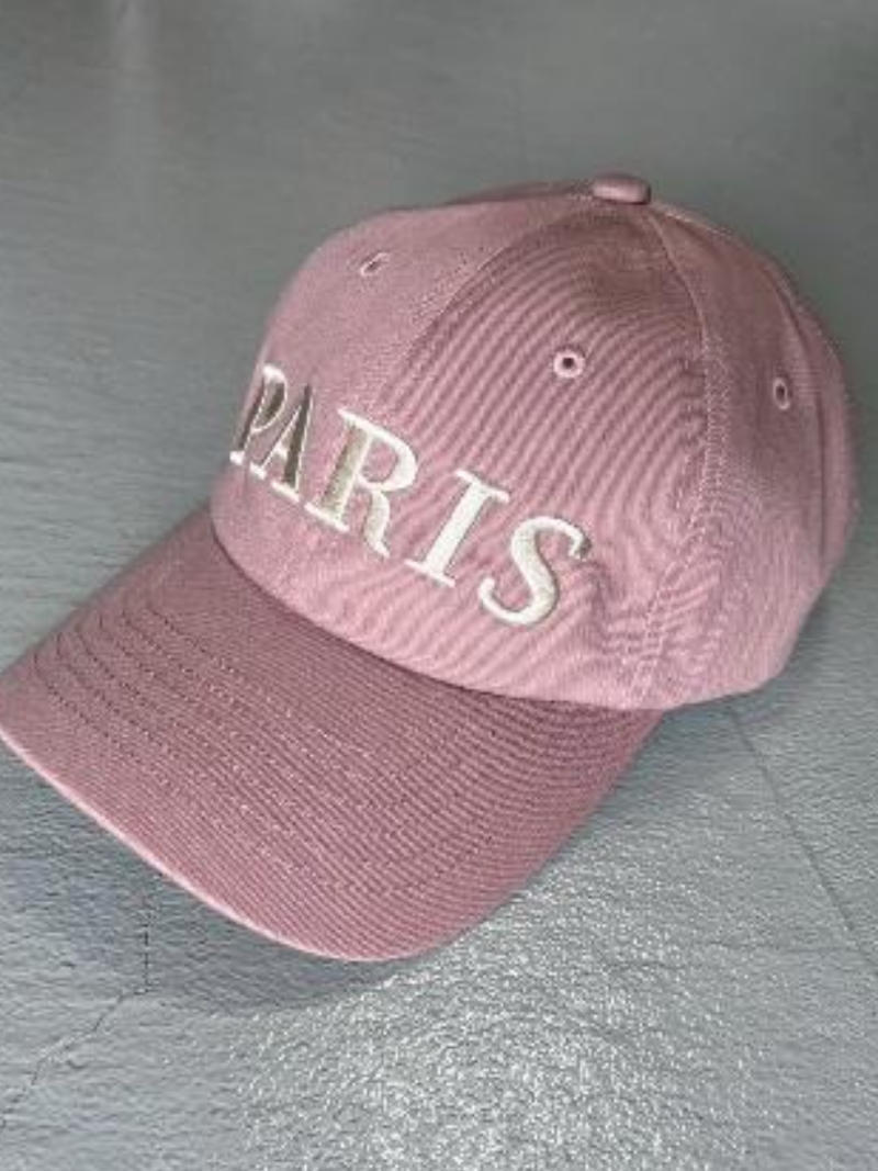 372.　MARGAUX VINTAGE / マルゴー  PARISキャップ (ivory/mauve/charcoal/black)（MG CP-26030-S）