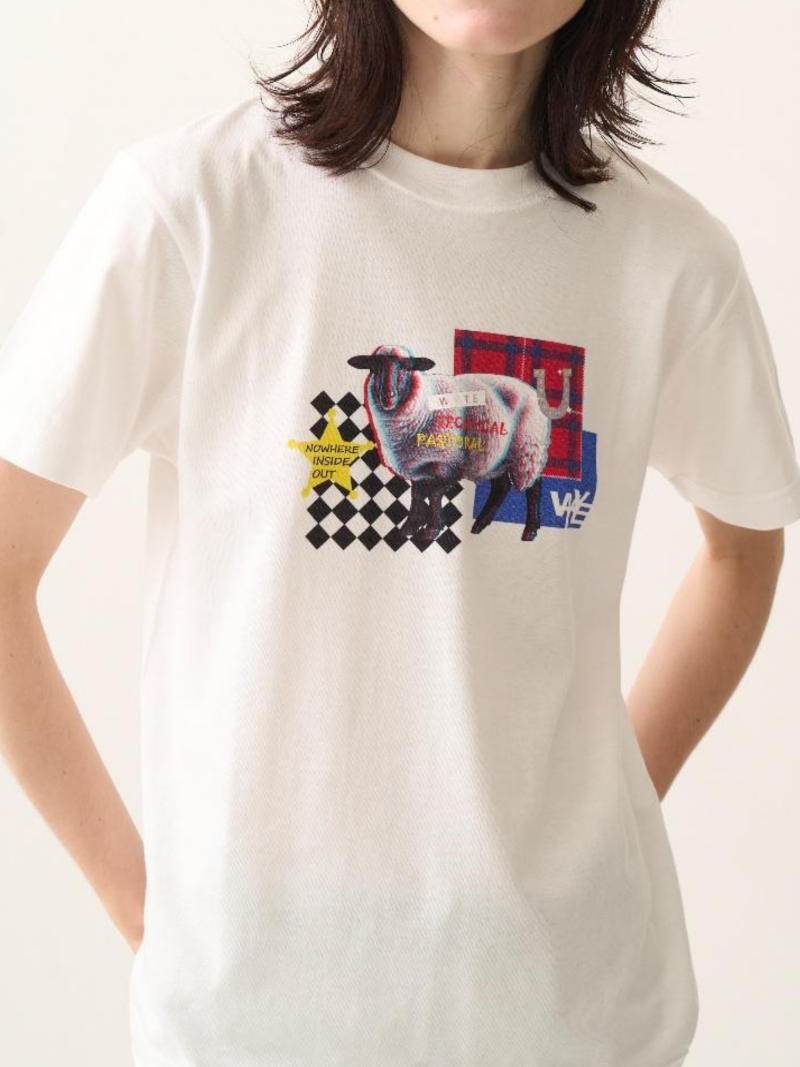 317. WYTE / ワイト Pastoral T-shirt Tシャツ(white)  (11-40110)