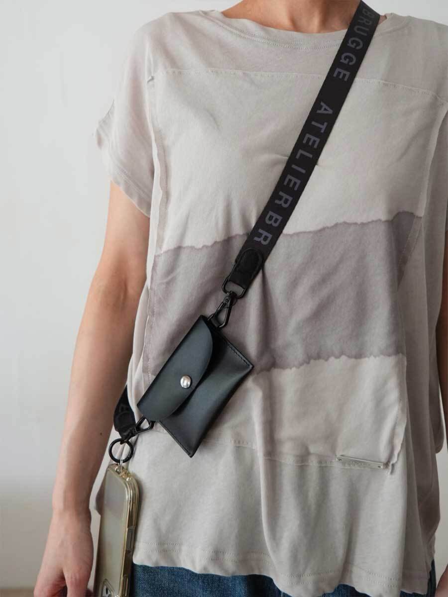 ATELIER BRUGGE  アトリエブルージュ スマホストラップ+ミニバッグ(37UB-44)