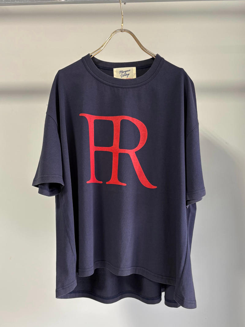 446.MARGAUX VINTAGE / マルゴー　FRロゴT(ホワイト/ネイビー/ブラック)　MG CT-26069-S