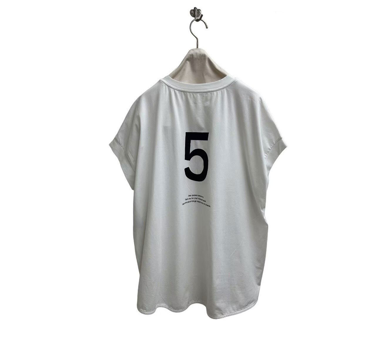 431.ayane /アヤン フレンチスリーブバックロゴTシャツ 826528