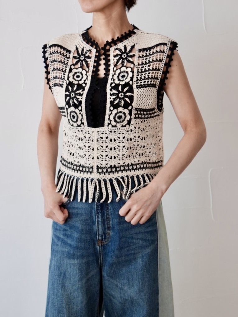 【SALE】222 cafune /カフネ /ニットベスト（No.535912）