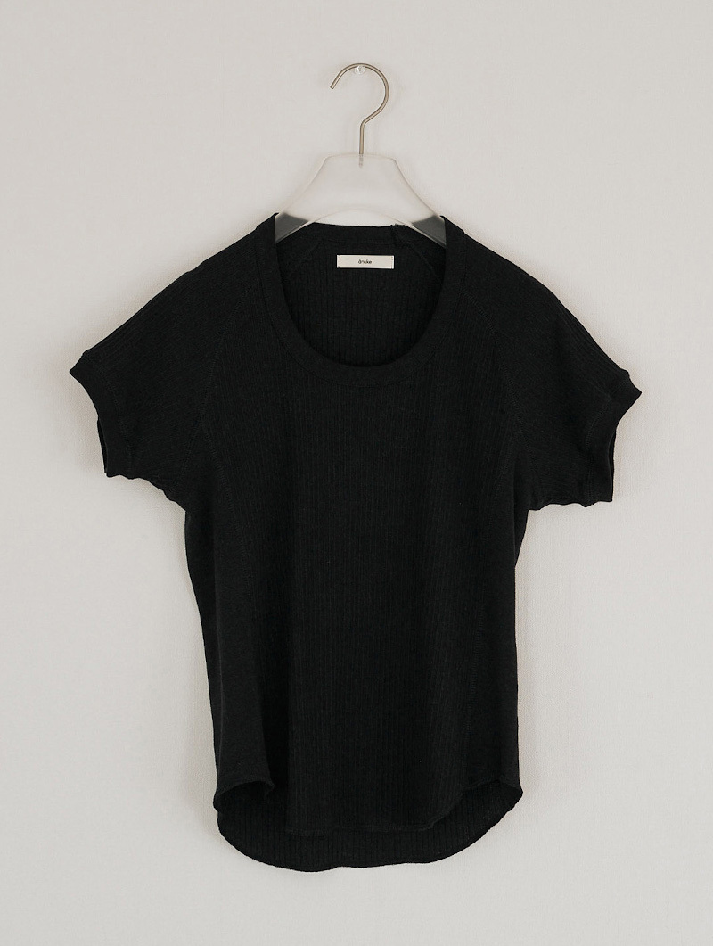 【6月下旬入荷のご予約】562.anuke（アンヌーク） Vintage Rib Tops　62610608