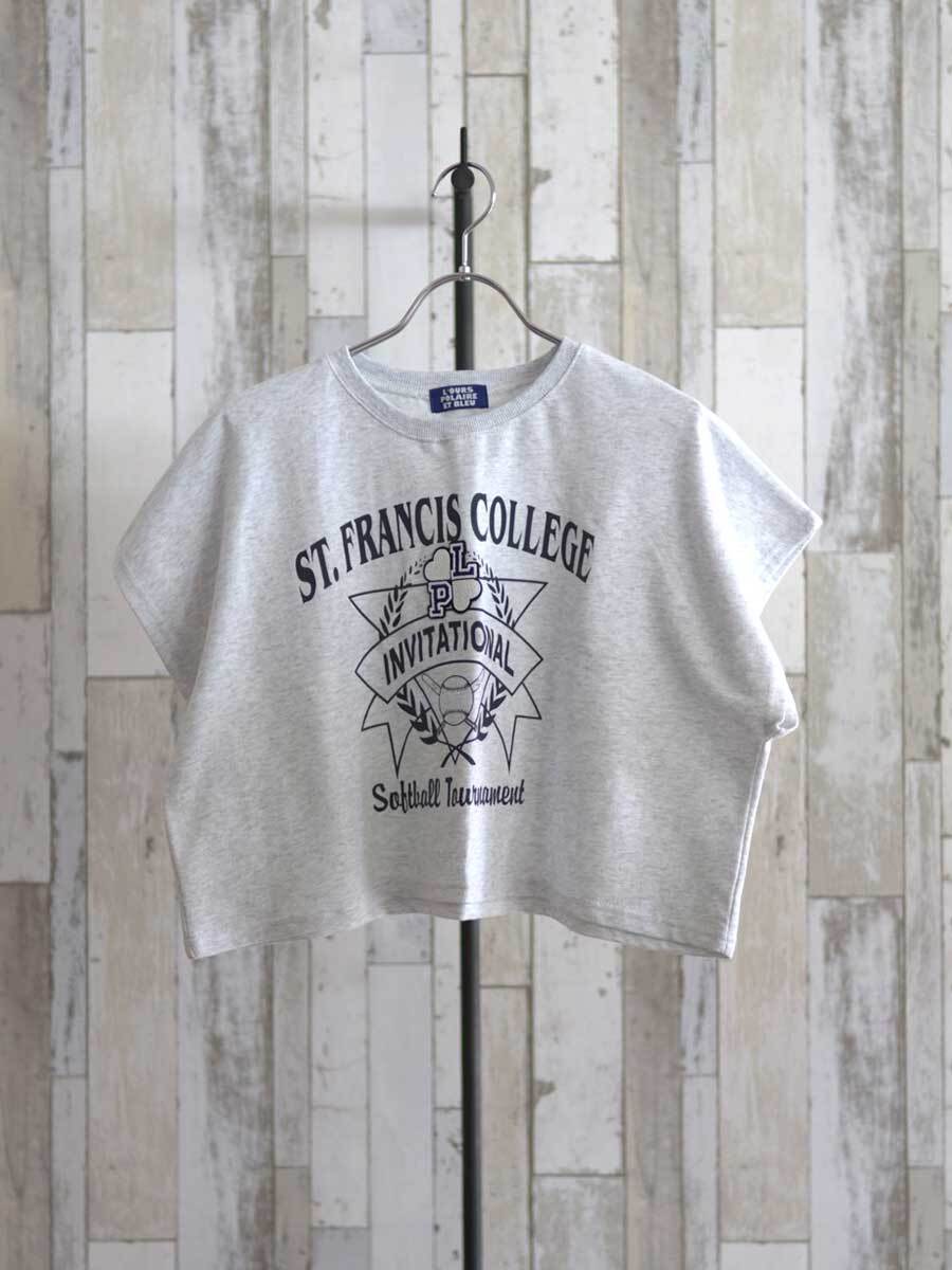 【7月上旬入荷予定】L'ours Polaire et Bleu(ルスポレイル&ブルー) FRNCIS裏毛ベスト 26319201