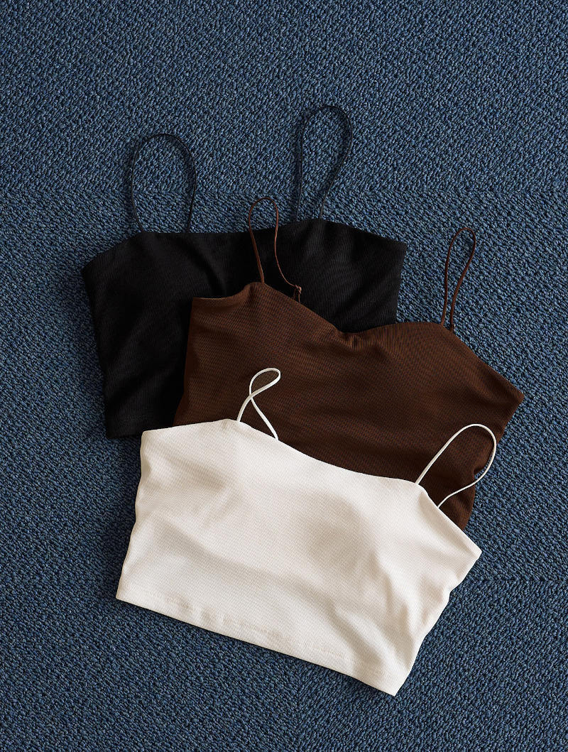 【6月下旬入荷のご予約】561.anuke（アンヌーク） Padin Half Camisole　62610636
