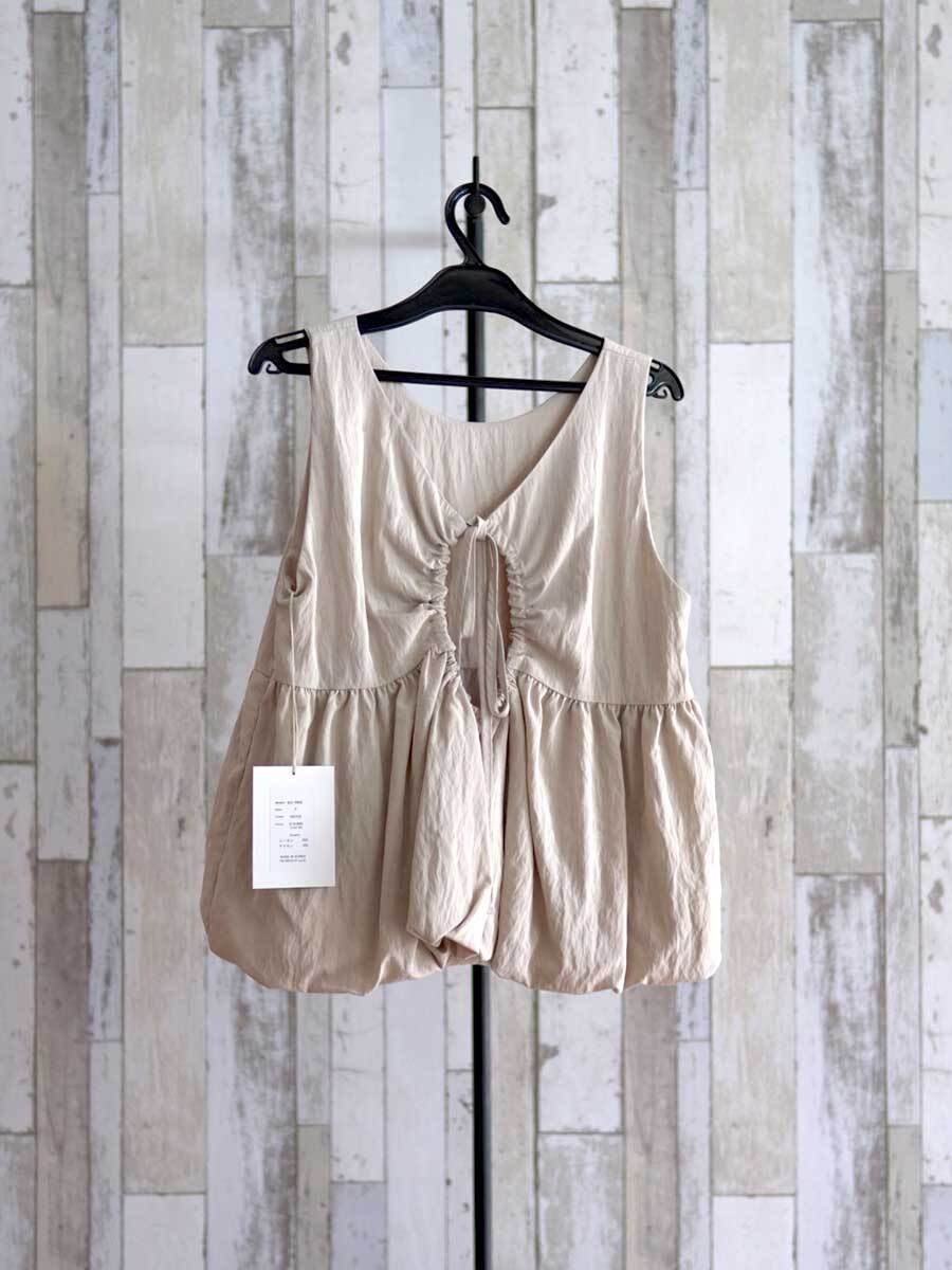 【7月上旬入荷予定】NEVAEH (ネヴェア) エステルサテンバルーンTOPS 8317002