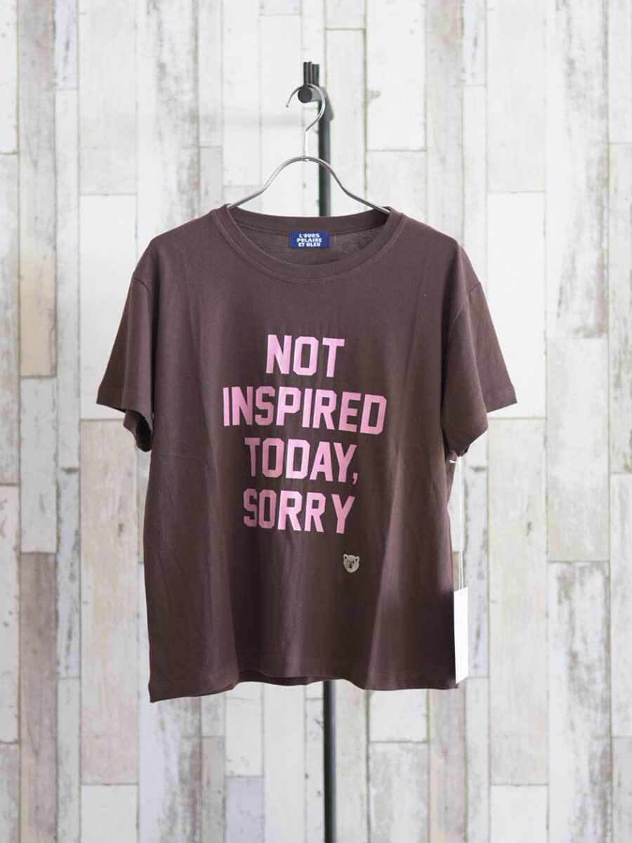 【7月上旬入荷予定】L'ours Polaire et Bleu(ルスポレイル&ブルー) NOT INSPIRED T 26319206