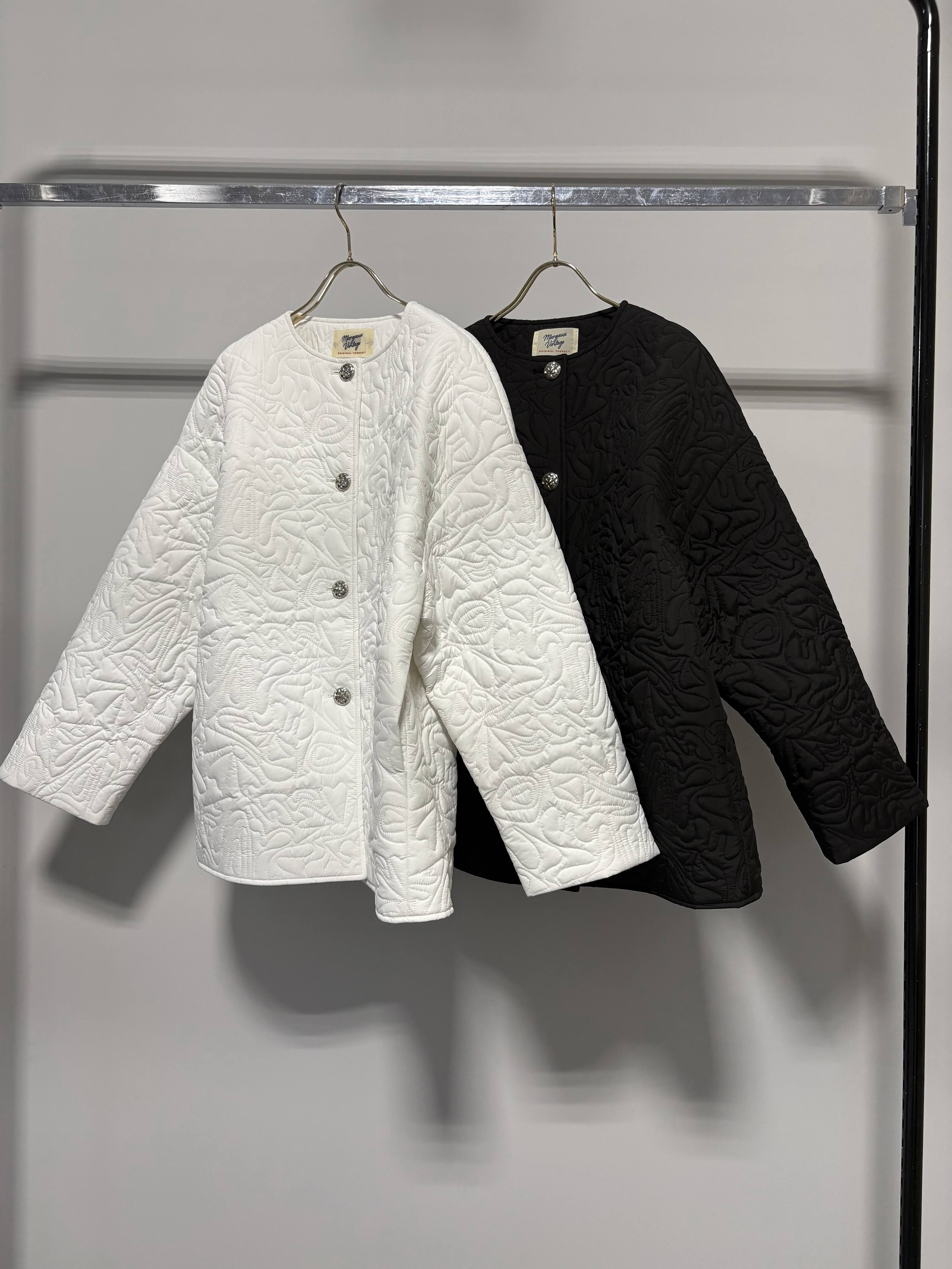 【10/上旬〜下旬入荷次第お届けのご予約】 MARGAUX VINTAGE/マルゴーヴィンテージ キルティングJK