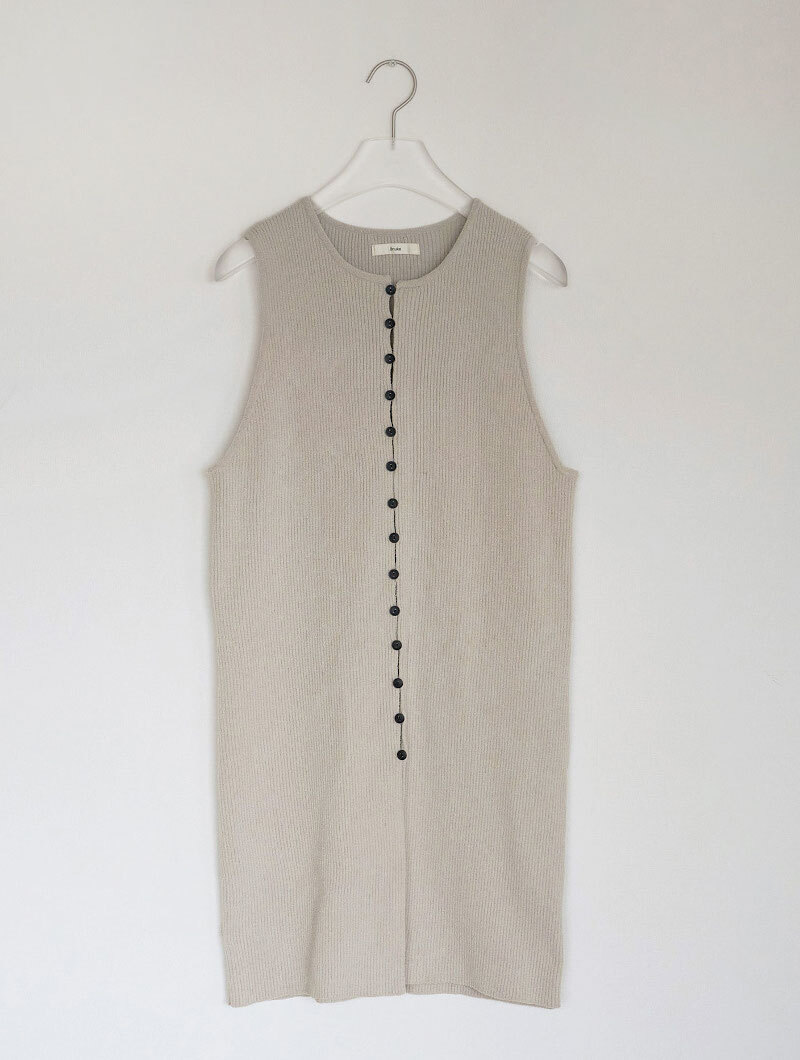 【8月中旬入荷次第お届けのご予約】566.anuke（アンヌーク） Americansleeve Mole Knit　62620517