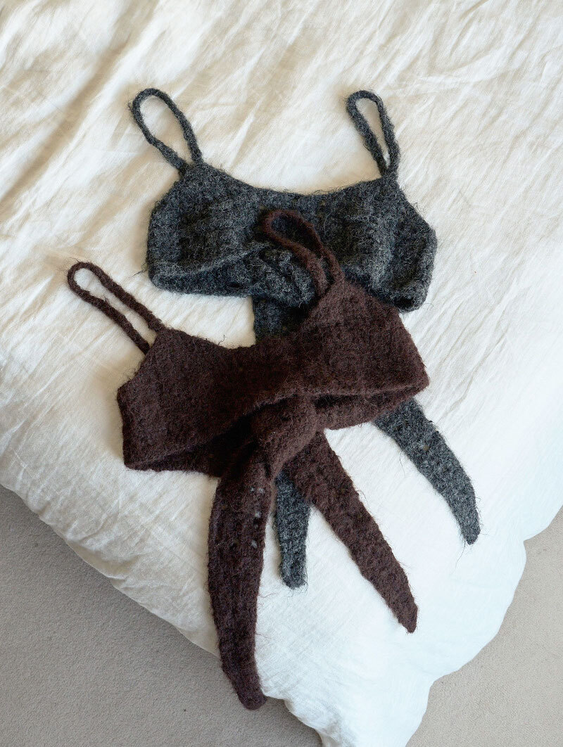 565.anuke（アンヌーク） Crochet Knit Bustier　62620510