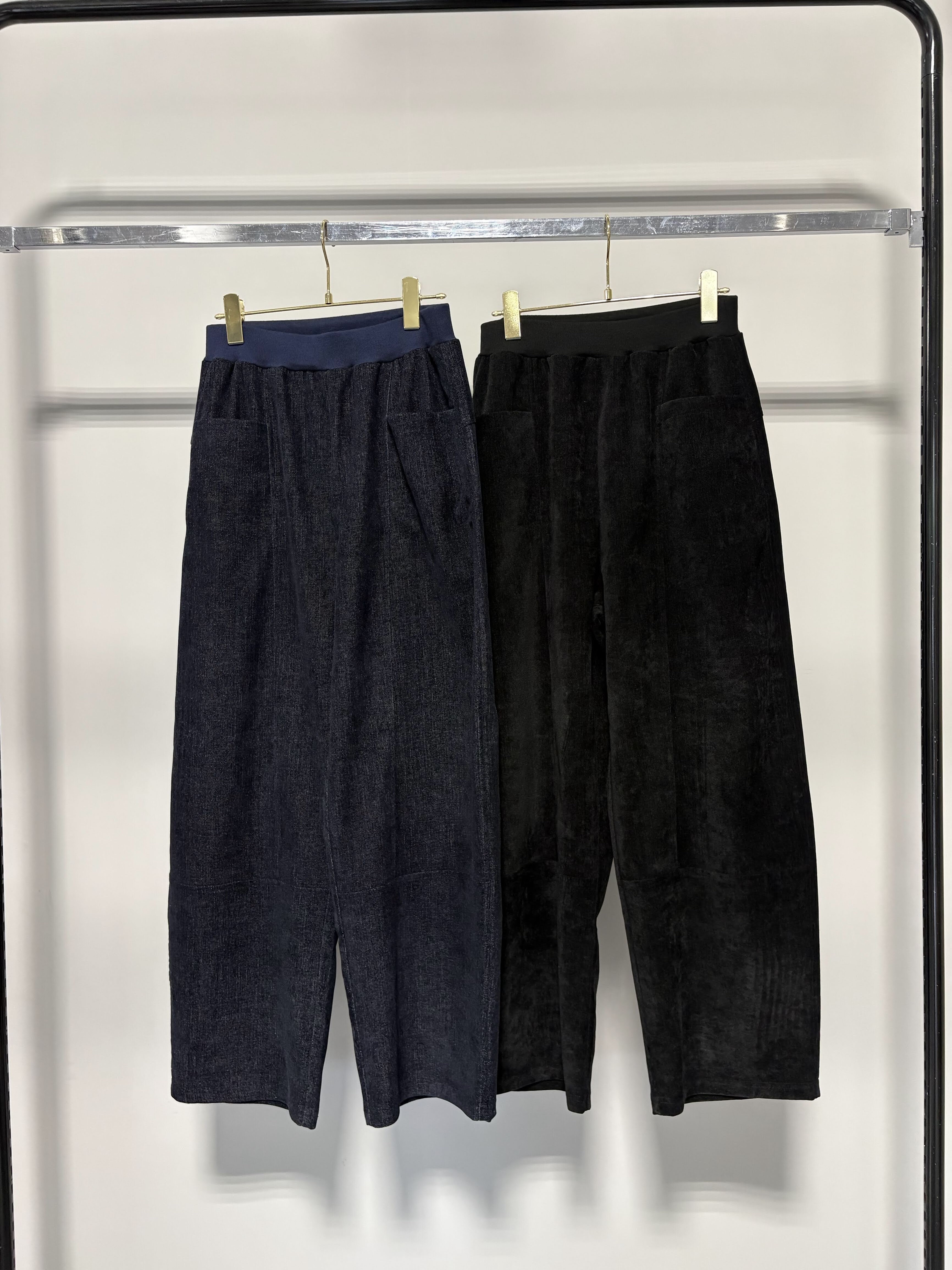 【9/下旬〜10/上旬入荷次第お届けのご予約】 MARGAUX VINTAGE/マルゴーヴィンテージ デニムライクパンツ