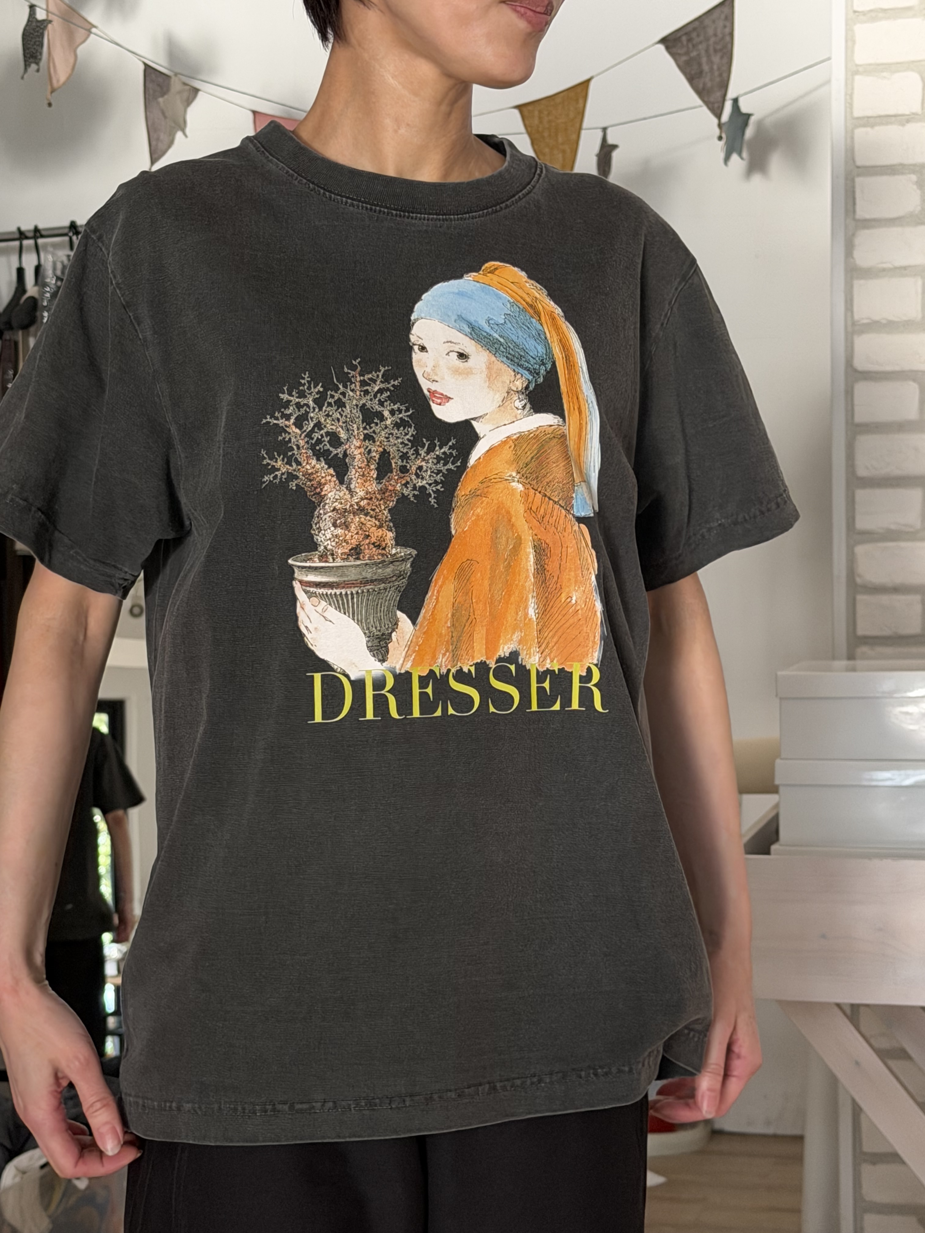 オリジナルTシャツ　ピグメント染め