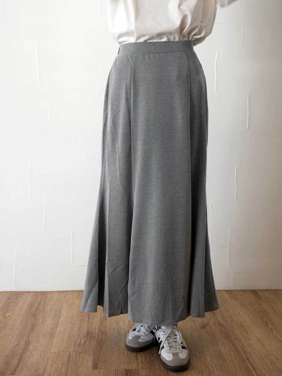 【SALE】338. CLOCHE クロシェ / マーメイドロングスカート(グレー/ブラック)  (612-86552)