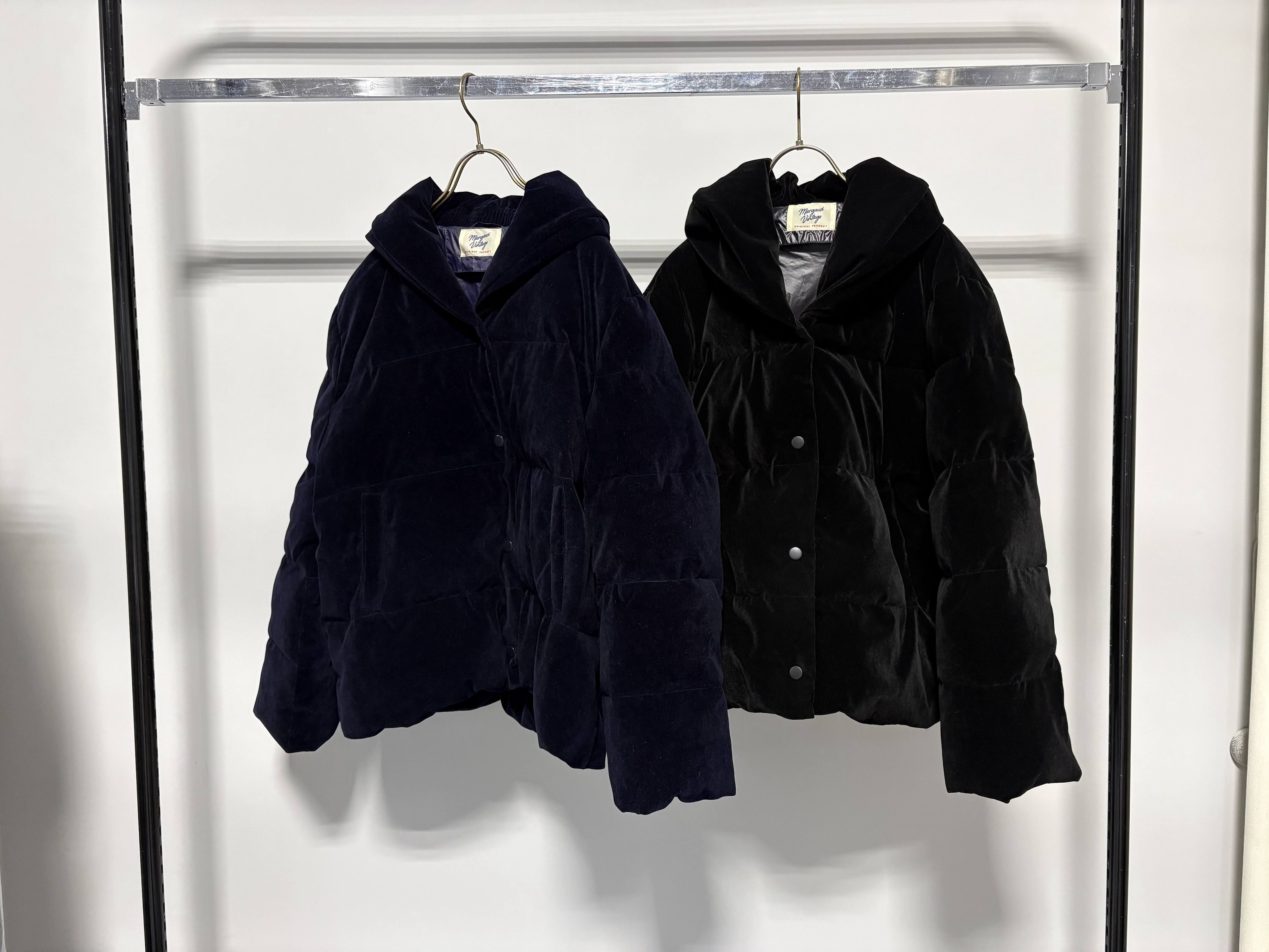 【11/上旬〜下旬入荷次第お届けのご予約】 MARGAUX VINTAGE/マルゴーヴィンテージ 別珍ショールカラージャケット