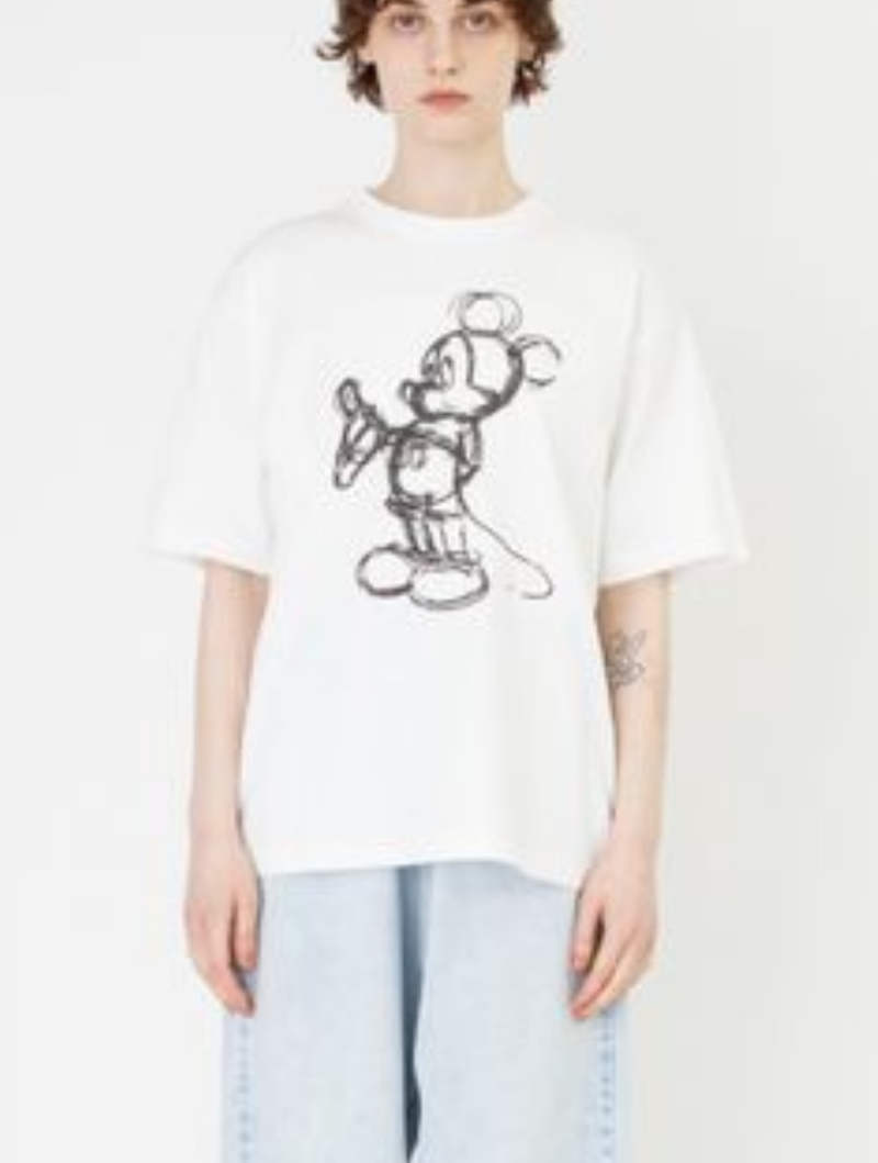 471.JOHNBULLE ジョンブル / MICKEY MOUSE T. Embroidery(JT262C04(26FW2)