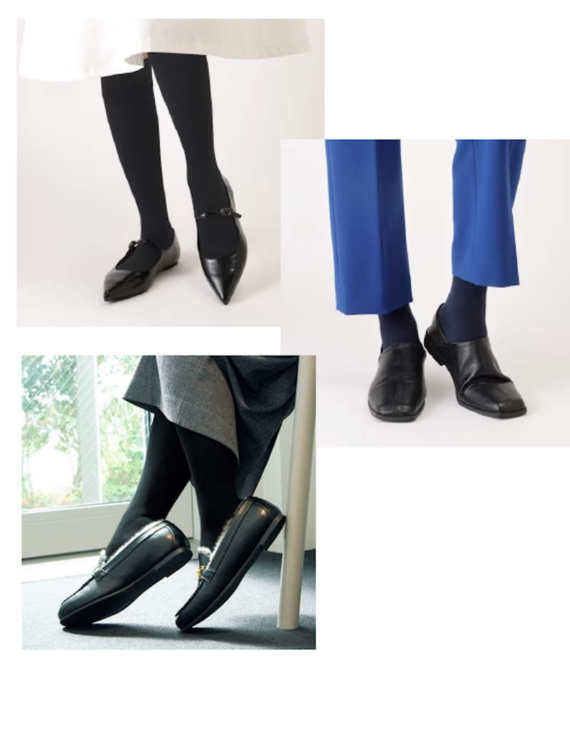 ATELIER BRUGGE  アトリエブルージュ MAEE Compression Socks  ソックス コットンタイプ