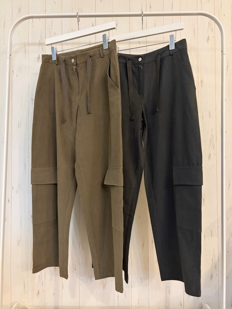 【10/下旬〜11/上旬入荷次第お届けのご予約】 L'ours Polaire et Bleu/ルスポレール&ブリュ ルーズカーゴパンツ 26316162