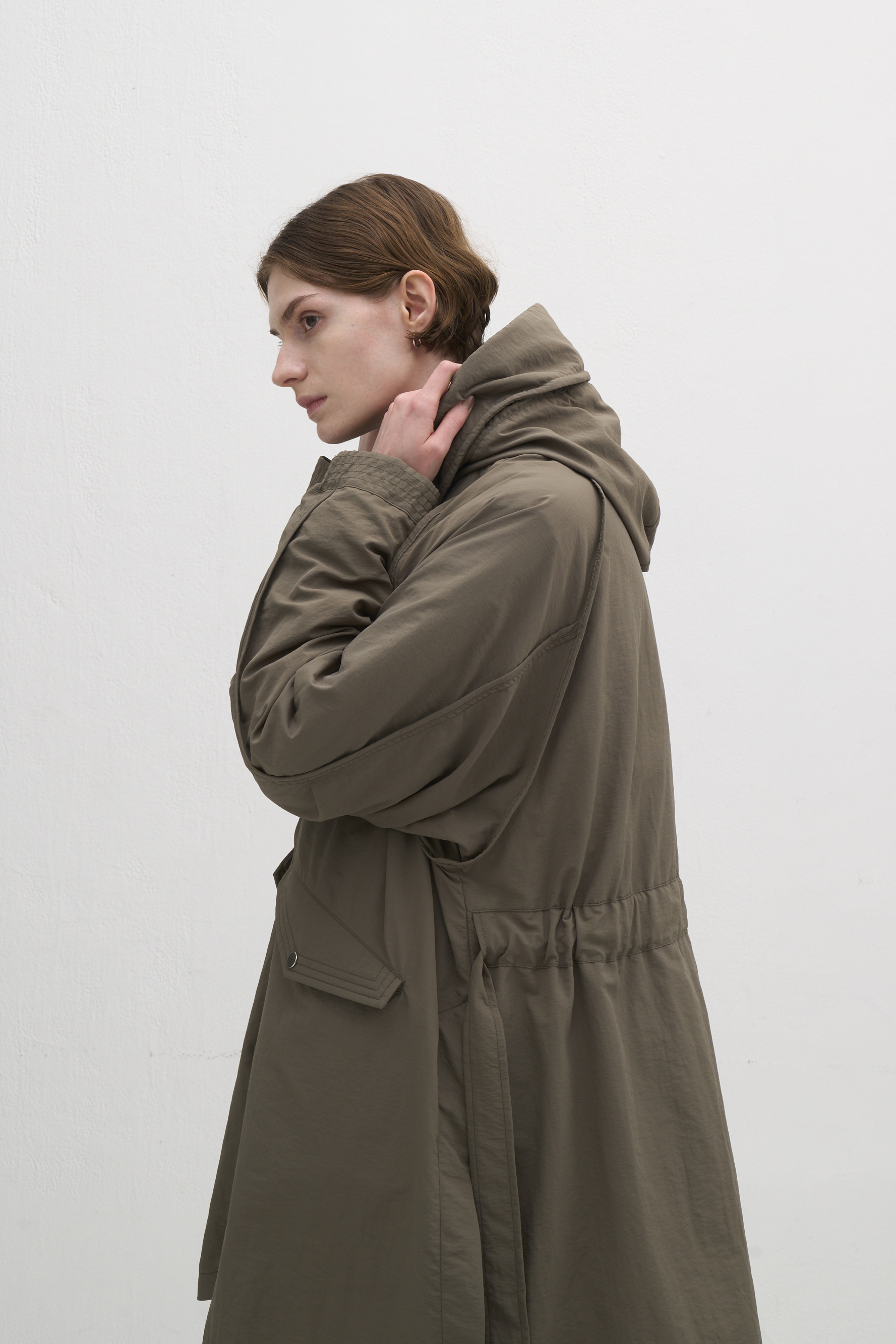 609.【10/下旬〜11/上旬入荷次第お届けのご予約】 WYTE/ワイト Δ / Convertible Nylon Field Coat 12-12420